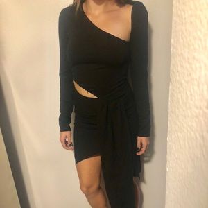 a line button down dress